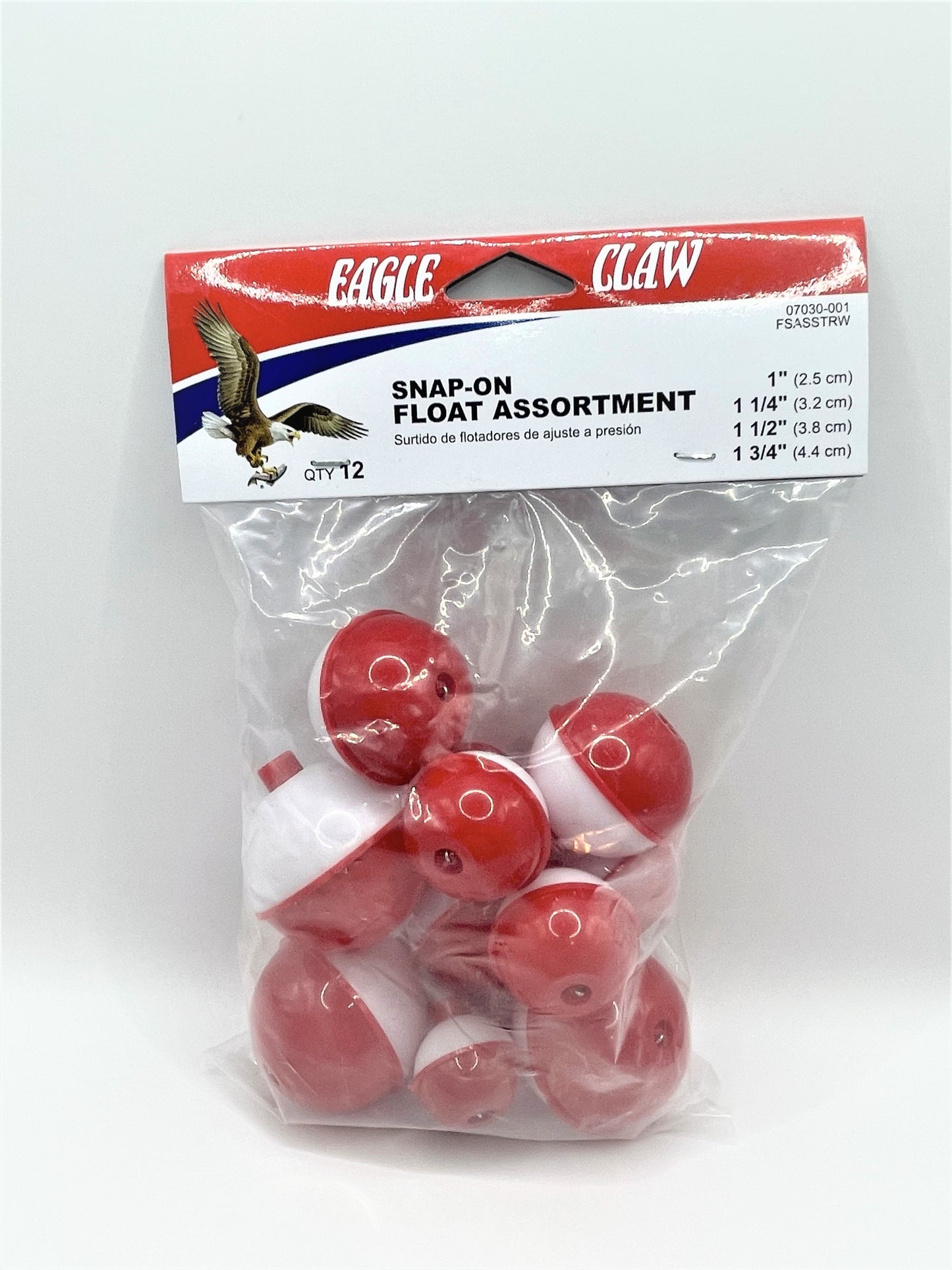 Eagle Claw Assorted Bobbers (12 pack)